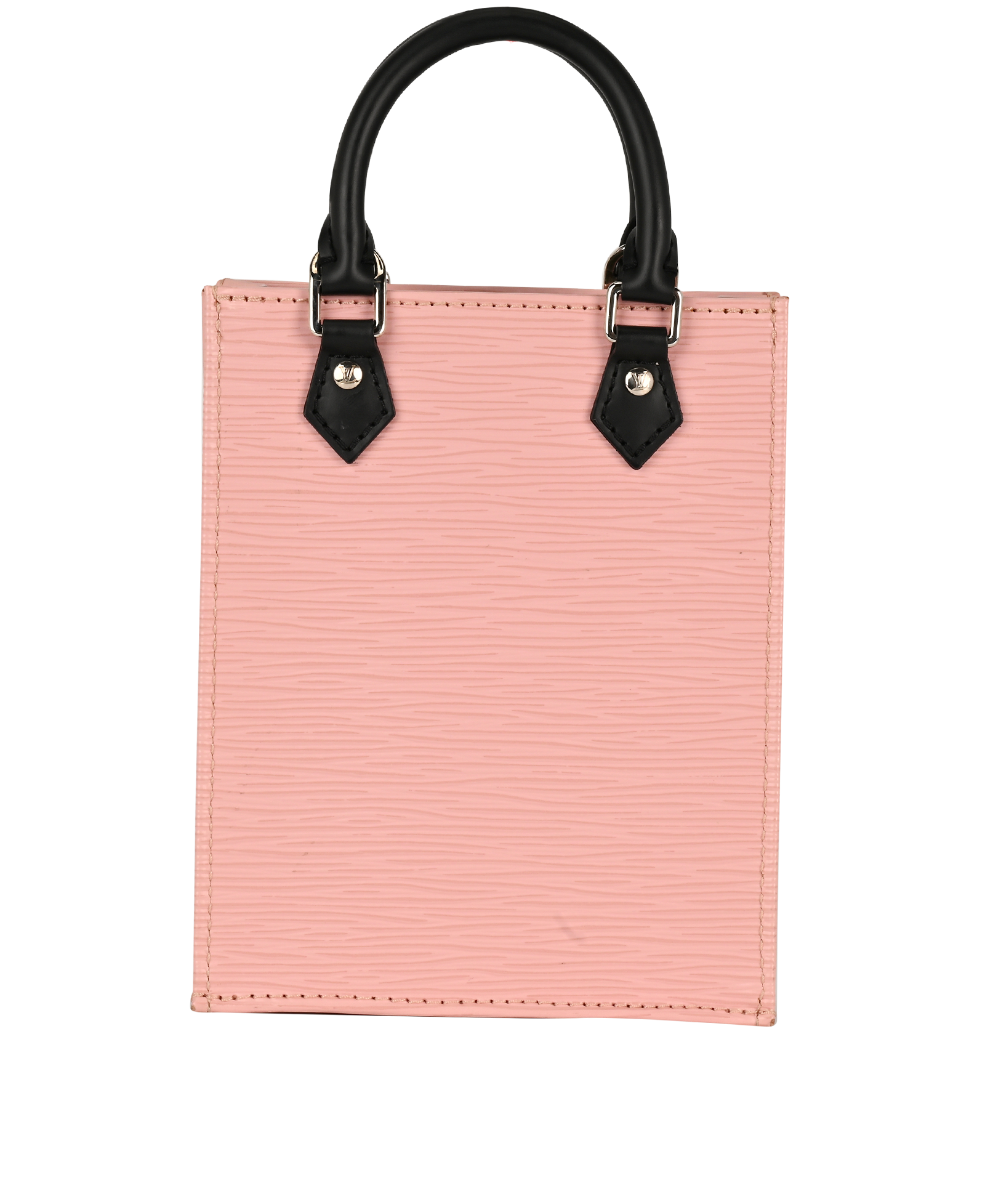 Petit Sac Plat, &pound;750, Handbags, Pink, Leather, Back view